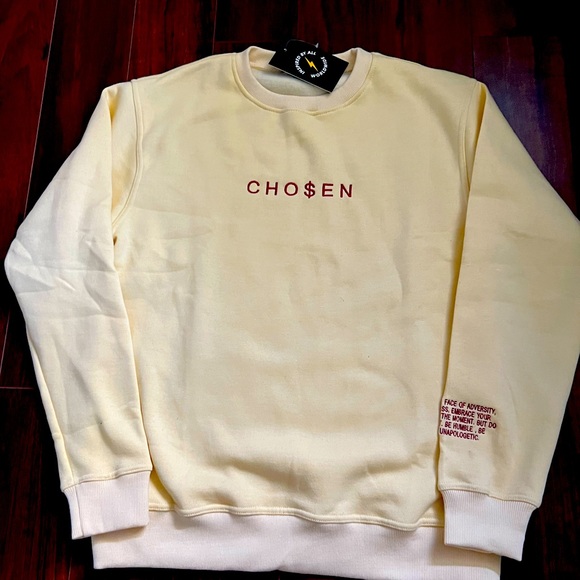 Chosen Crewneck Cream - Picture 1 of 2